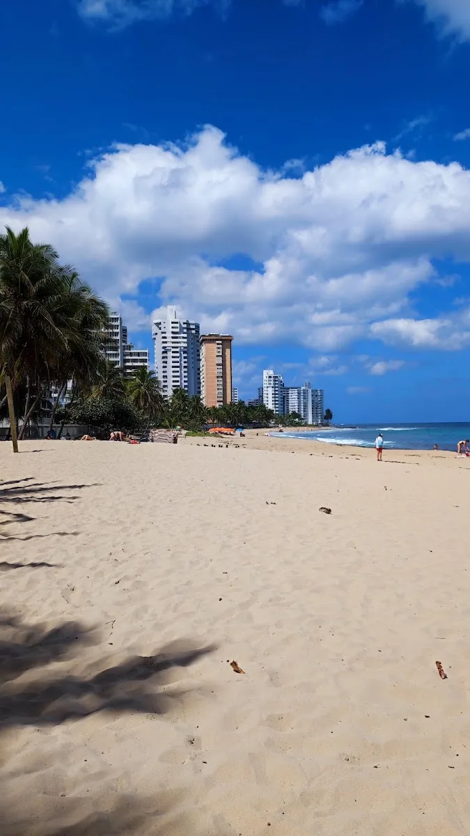 Playa del Pueblo in San Juan, Puerto Rico - scenic beach view