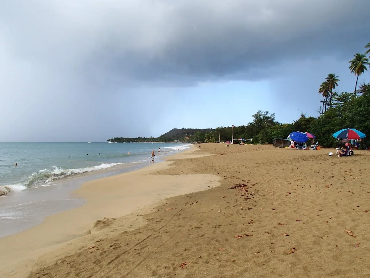 Playa Doña Lala Beach in Rincon, Puerto Rico - scenic beach view