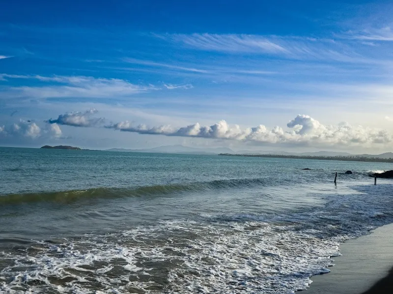 Playa La Fanduca in Naguabo, Puerto Rico - showing calm turquoise waters