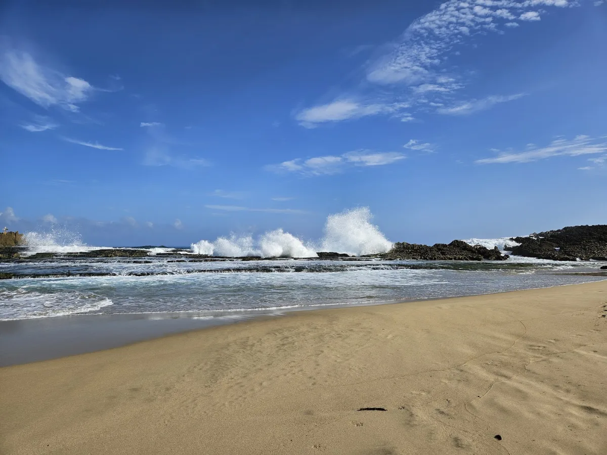 Playa Sardinera in Isabela, Puerto Rico - scenic beach view