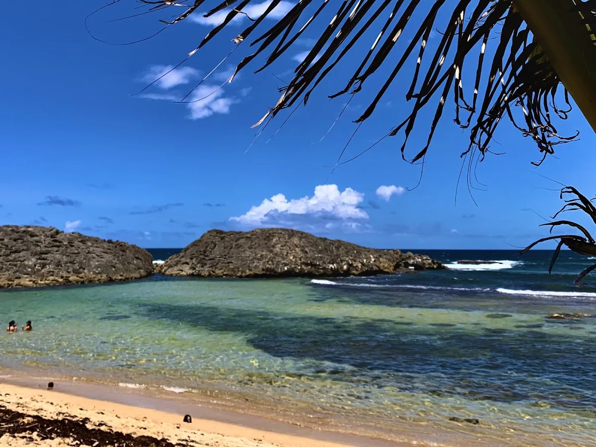 Playa Tómbolo in Manati, Puerto Rico - scenic beach view