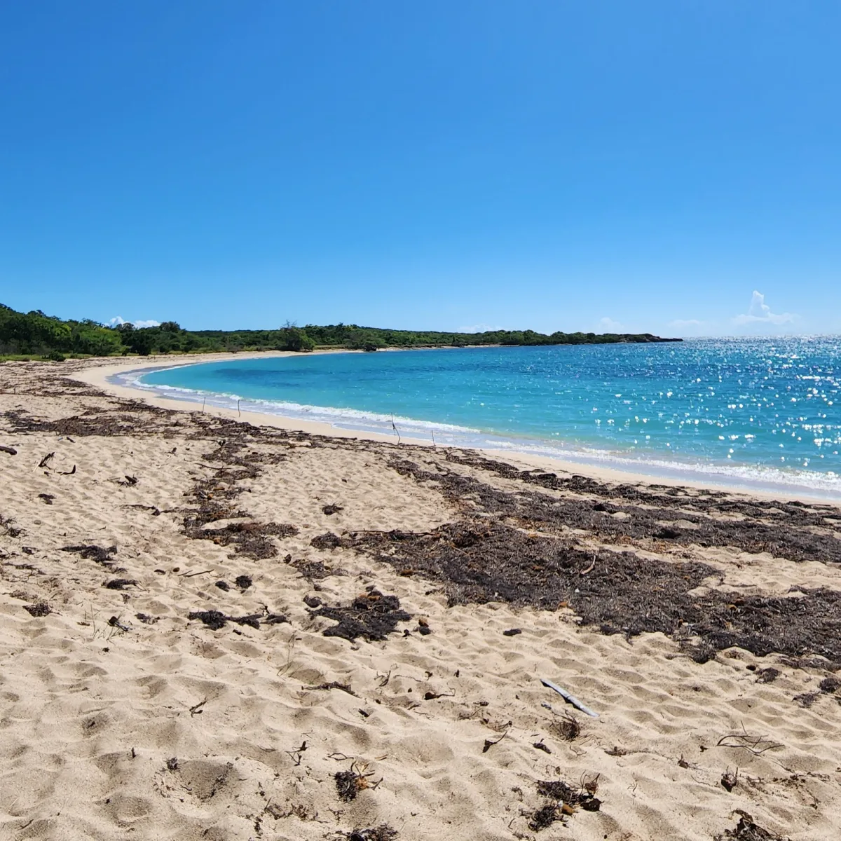 Playa Tamarindo in Guanica, Puerto Rico - scenic beach view