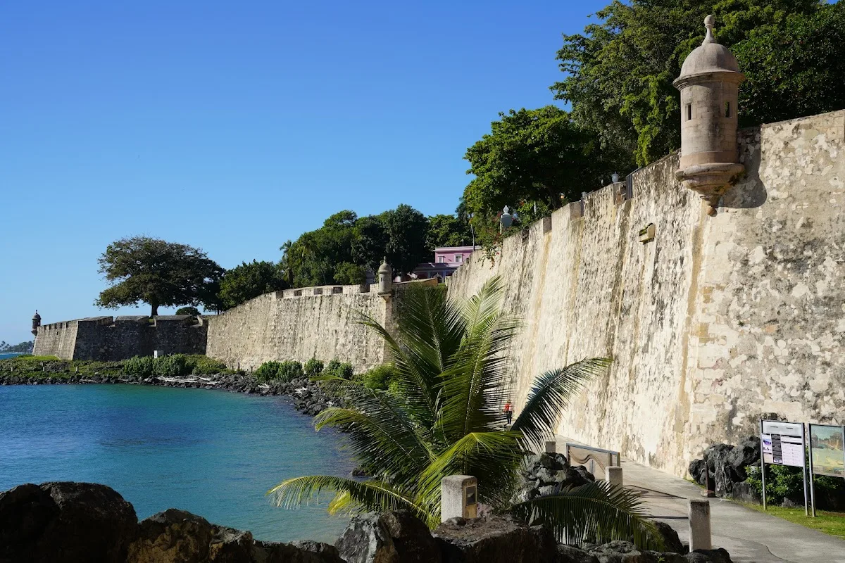 Playita Puerta de San Juan in San Juan, Puerto Rico - scenic beach view
