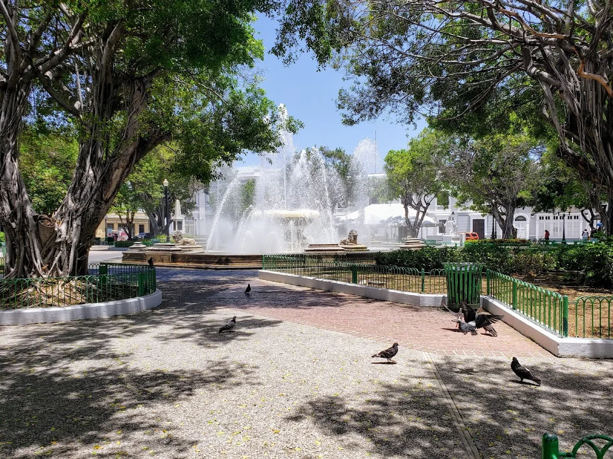 Plaza Luis Muñoz Rivera in Ponce, Puerto Rico - scenic beach view