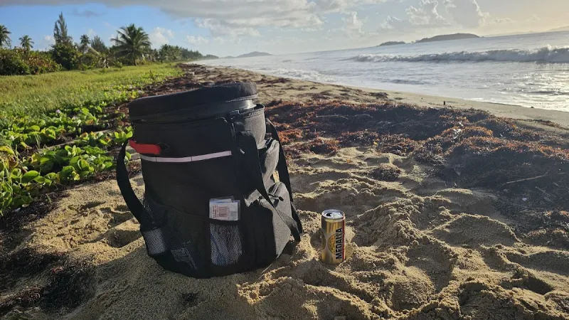 Punta Santiago Beach in Humacao, Puerto Rico - scenic beach view