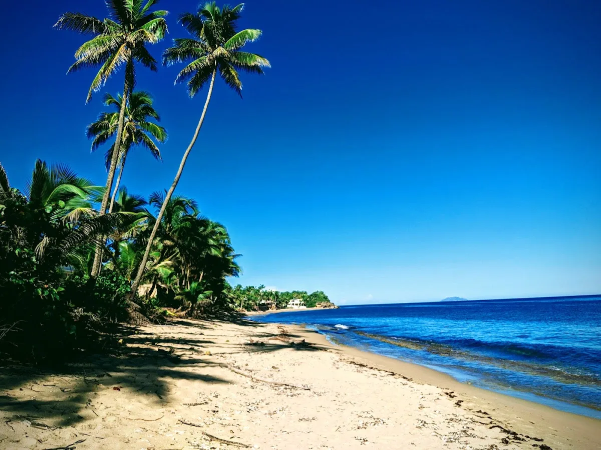 Sandy Beach East in Rincon, Puerto Rico - scenic beach view