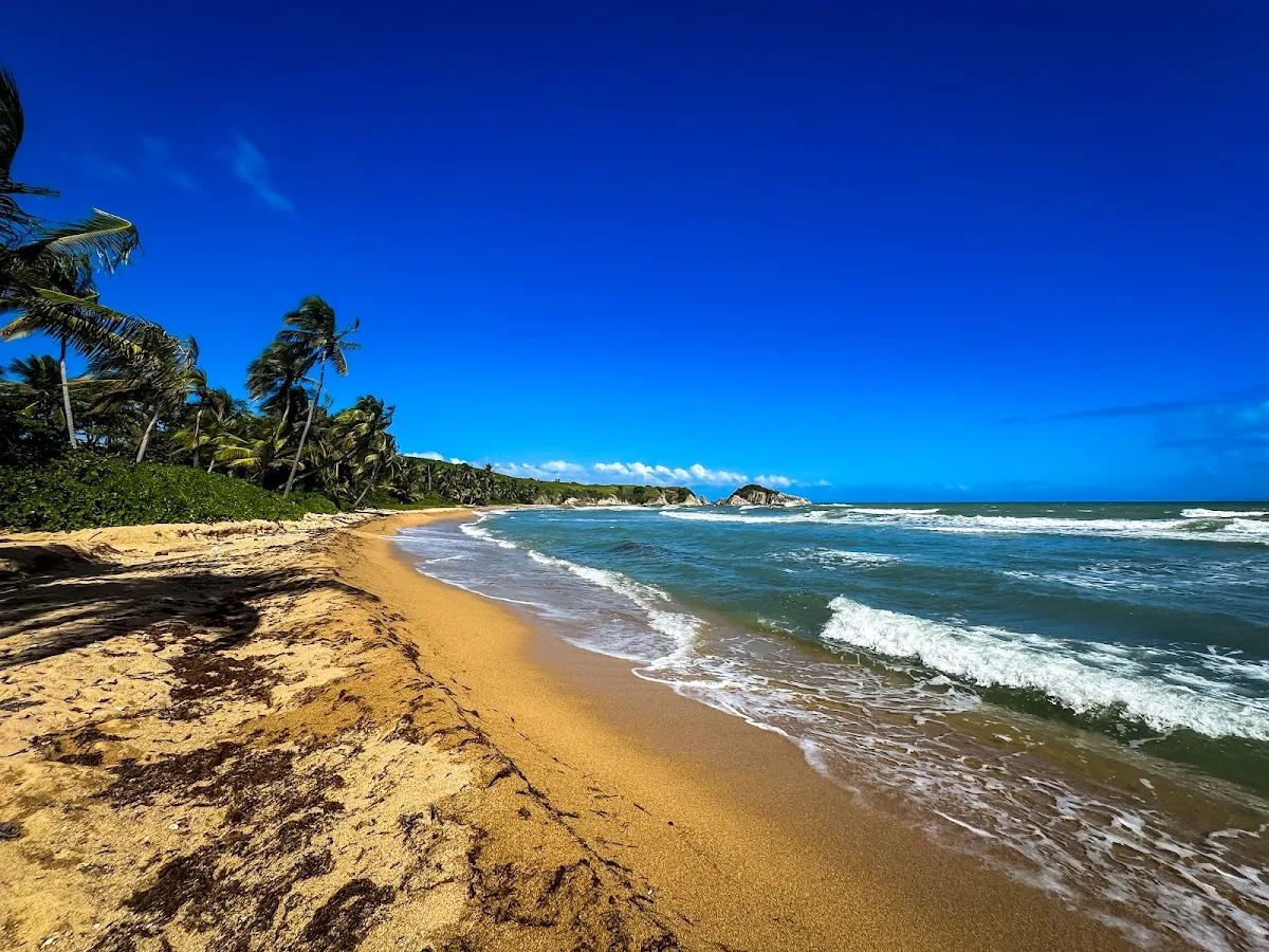 Secret Beach in Yabucoa, Puerto Rico - scenic beach view