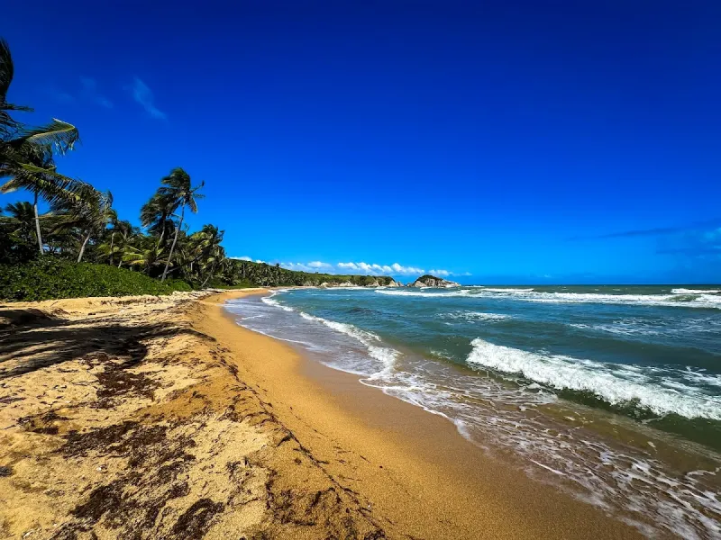 Secret Beach in Yabucoa, Puerto Rico - secluded tropical beach